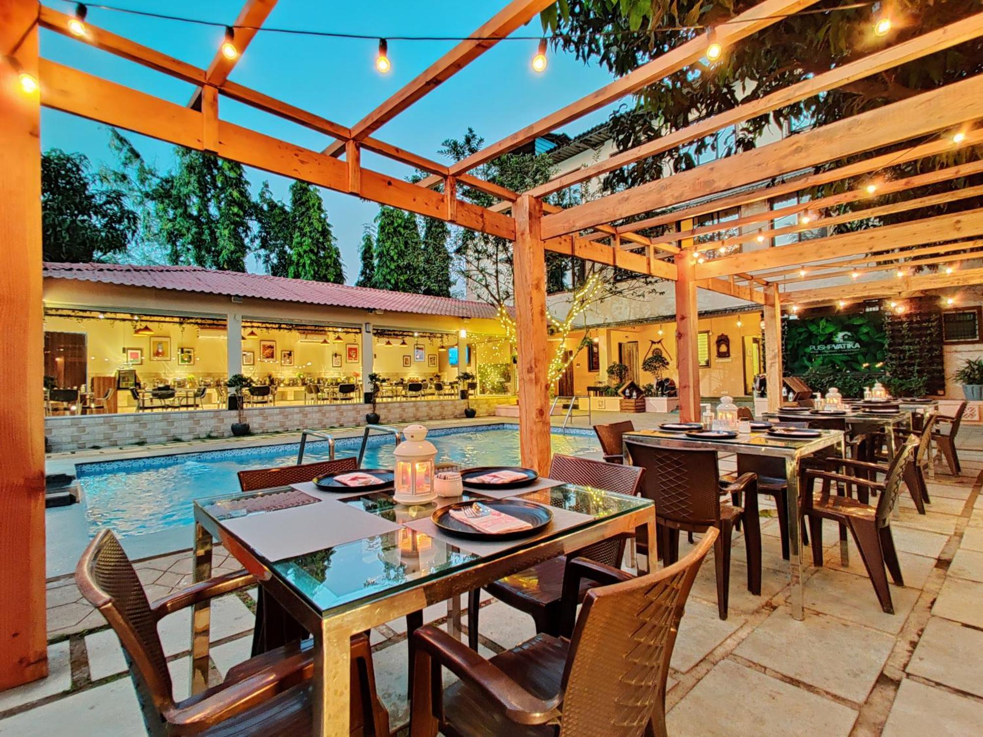 Pushp Vatika Resort & Lawns Navi Mumbai Exterior foto